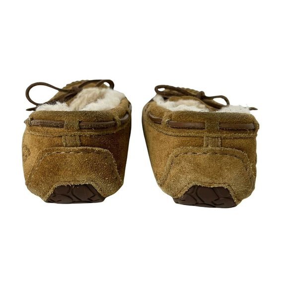 UGG Dakota Slip On Shearling Moccasin Chestnut Slippers Unisex Big Kids Size 3 - Picture 7 of 11